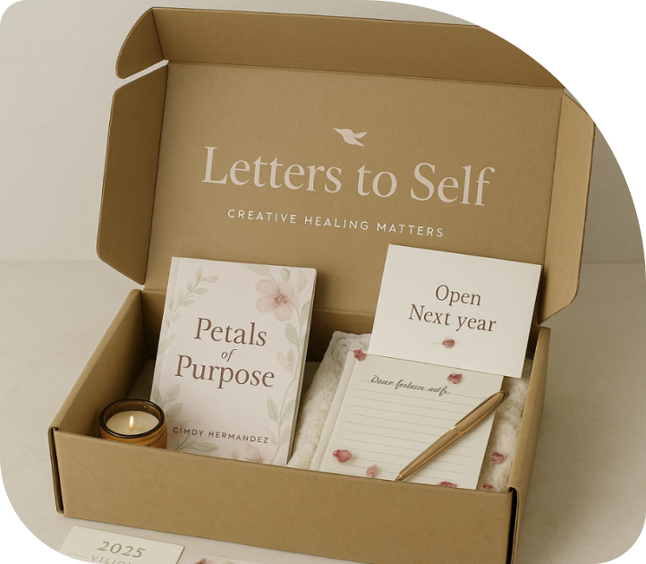Date With A Book self-care gift box featuring books, journal prompts, and wellness activities